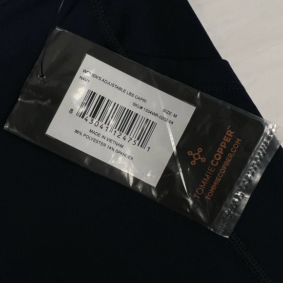 Tommie Copper Adjustable Back Support Ankle Length Leggings - Picture 5 of 9